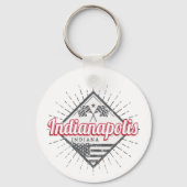Indianapolis City Indiana Verenigde Staten Sleutelhanger (Voorkant)