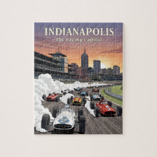 Indianapolis, de racehoofdstad van de wereld legpuzzel