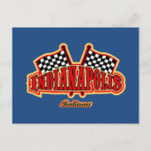 Indianapolis Flagged Briefkaart (Voorkant)