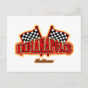 Indianapolis Flagged Briefkaart