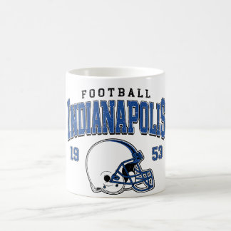 Indianapolis Football Mug – Vintage Helmet Sports  Koffiemok