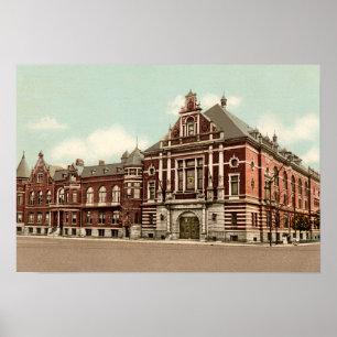 Indianapolis Indiana Athaneum Poster