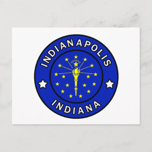 Indianapolis Indiana Briefkaart