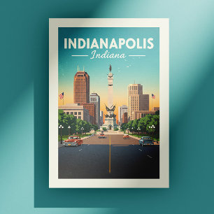  Indianapolis Indiana Briefkaart