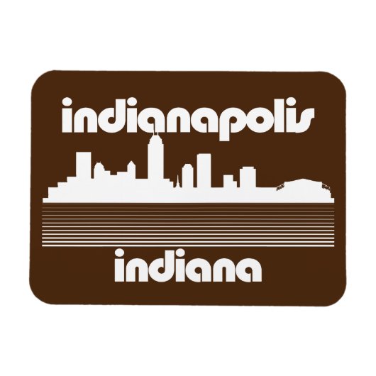 Indianapolis Indiana Magneet (Horizontaal)