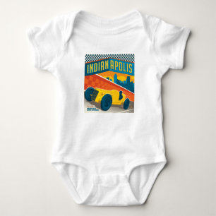 Indianapolis, Indiana Racer Romper