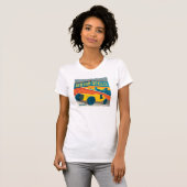 Indianapolis, Indiana | Racer T-shirt (Voorkant volledig)