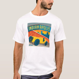 Indianapolis, Indiana Racer T-shirt
