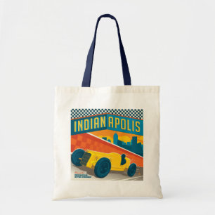 Indianapolis, Indiana Racer Tote Bag