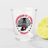 Indianapolis, Indiana Shot Glas (Voorkant)