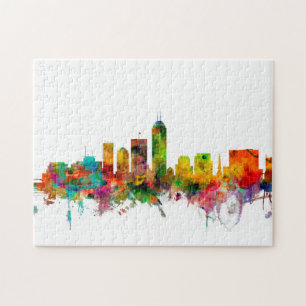 Indianapolis Indiana Skyline Legpuzzel