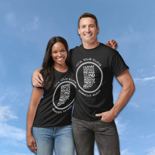 Indianapolis Indiana Totale zonsverduistering 4.8. T-shirt