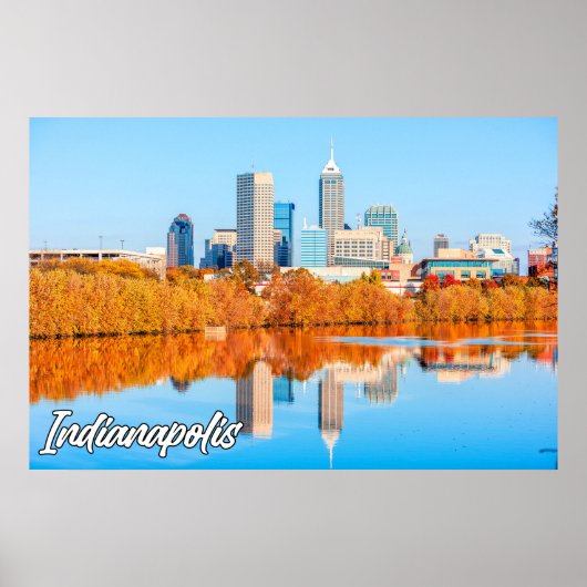 Indianapolis, Indiana, Verenigde Staten Poster (Voorkant)