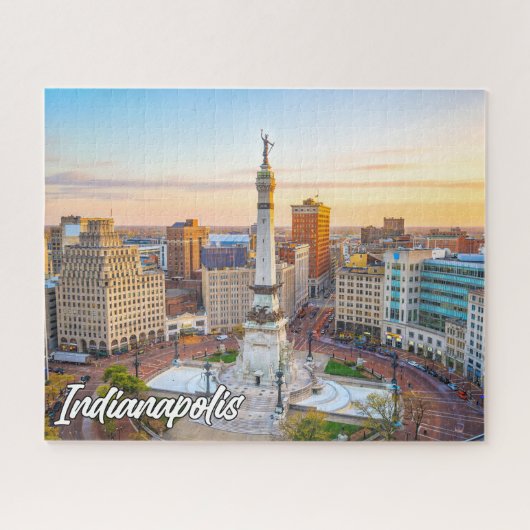 Indianapolis, Indiana, VS Legpuzzel (Horizontaal)