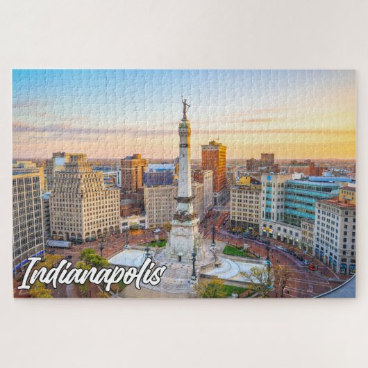 Indianapolis, Indiana, VS Legpuzzel (Horizontaal)