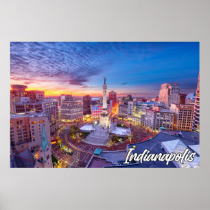 Indianapolis, Indiana, VS Poster