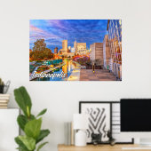 Indianapolis, Indiana, VS Poster (Thuiskantoor)