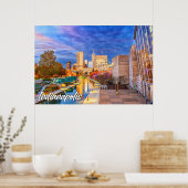 Indianapolis, Indiana, VS Poster (Keuken)