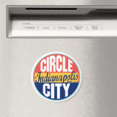 Indianapolis Label Magneet (Insitu (Vaatwasser))