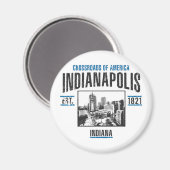 Indianapolis Magneet (Voorkant / Achterkant)