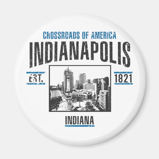 Indianapolis Magneet (Voorkant)