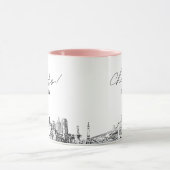 Indianapolis Mariage Café Mug personnalisé (Centre)