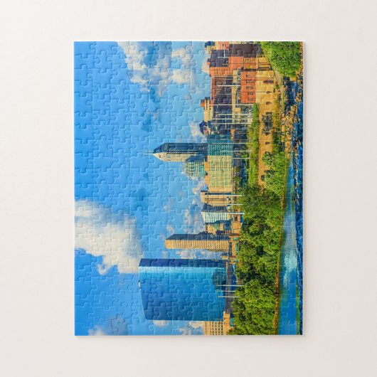 Indianapolis Modernes Bâtiments Jigsaw Puzzle (Vertical)