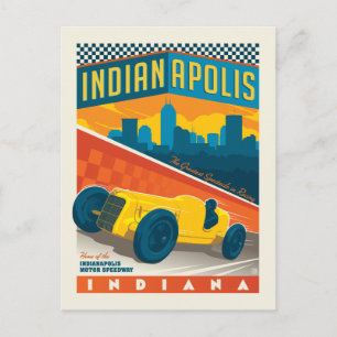 Indianapolis-motor Briefkaart