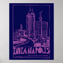Indianapolis Poster