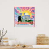 INDIANAPOLIS POSTER afdrukken (Keuken)
