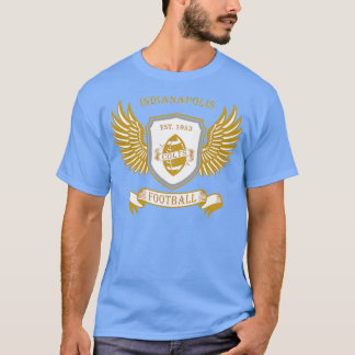 Indianapolis Shield en vleugelstijl T-shirt