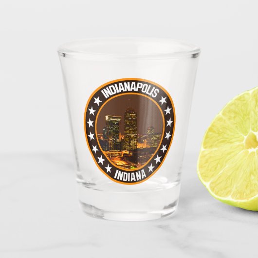 Indianapolis Shot Glas (Voorkant)