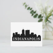Indianapolis Skyline Briefkaart (Staand voorkant)