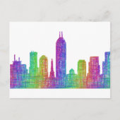 Indianapolis skyline briefkaart (Voorkant)