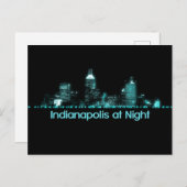 Indianapolis Skyline Briefkaart (Voorkant / Achterkant)