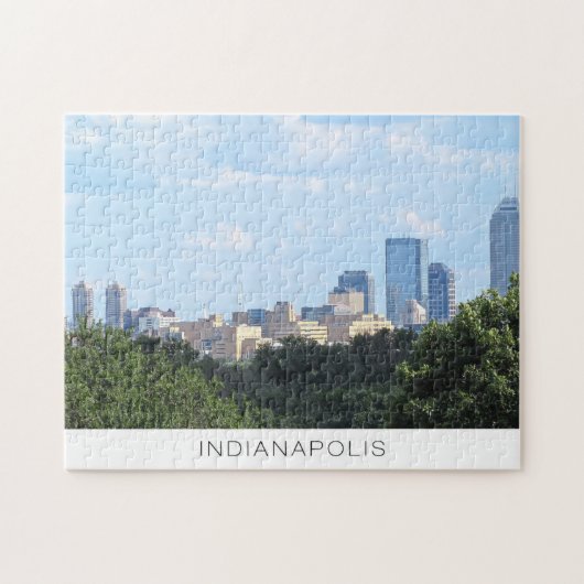 Indianapolis Skyline Legpuzzel (Horizontaal)