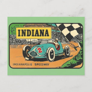 Indianapolis Speedway, Indiana - Briefkaart