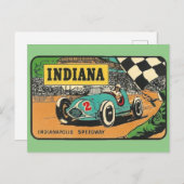 Indianapolis Speedway, Indiana - Briefkaart (Voorkant / Achterkant)