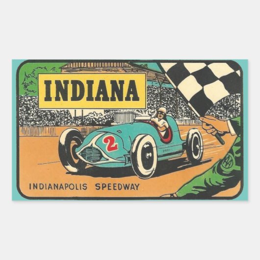 Indianapolis Speedway Stickers (Voorkant)