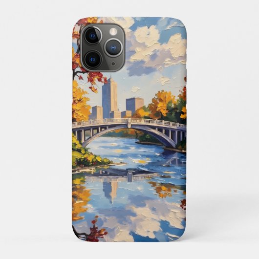 Indianapolis White Bridge Over the White River Case-Mate iPhone Case (Achterkant)