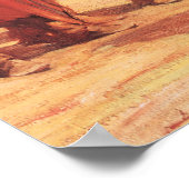  Indianen, Buffalo Dance van Cassidy Poster (Hoek)