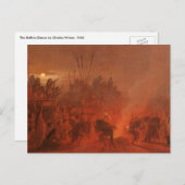 Indianen, Buffalo Dance van Wimar Briefkaart (Voorkant / Achterkant)