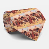 Indianen Buffalo Dancer door Cassidy Stropdas (Opgerold)