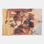 Indianen Buffalo Dancer door Cassidy Theedoek (Horizontaal)