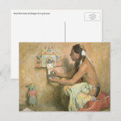  Indianen, Hopi Katchina van Couse Briefkaart (Voorkant / Achterkant)