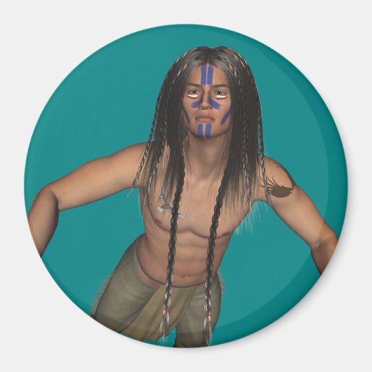 Indianen magneet (Voorkant)