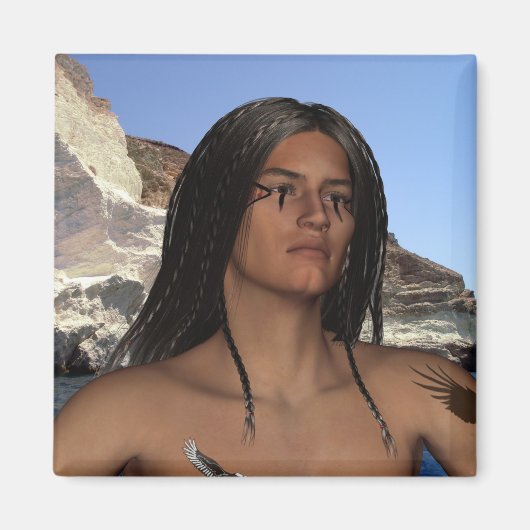 Indianen magneet (Voorkant)