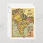 IndiaPanoramaIndia Briefkaart (Voorkant / Achterkant)