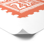 India's postzegelontwerp, Ganesha Poster (Hoek)