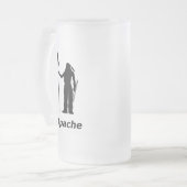 Indiase Apache Matglas Bierpul (Voorkant links)